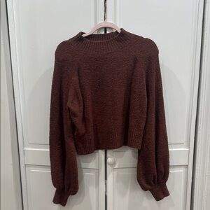Vici Brown Knit Sweater
